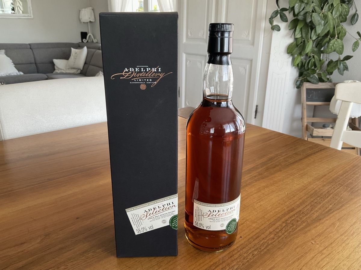 Glenrothes Spirituosen: Whisky Single Malt Adelphi Glenrothes 58% – Neu und originalverpackt aus Nottwil von rol_z6kg