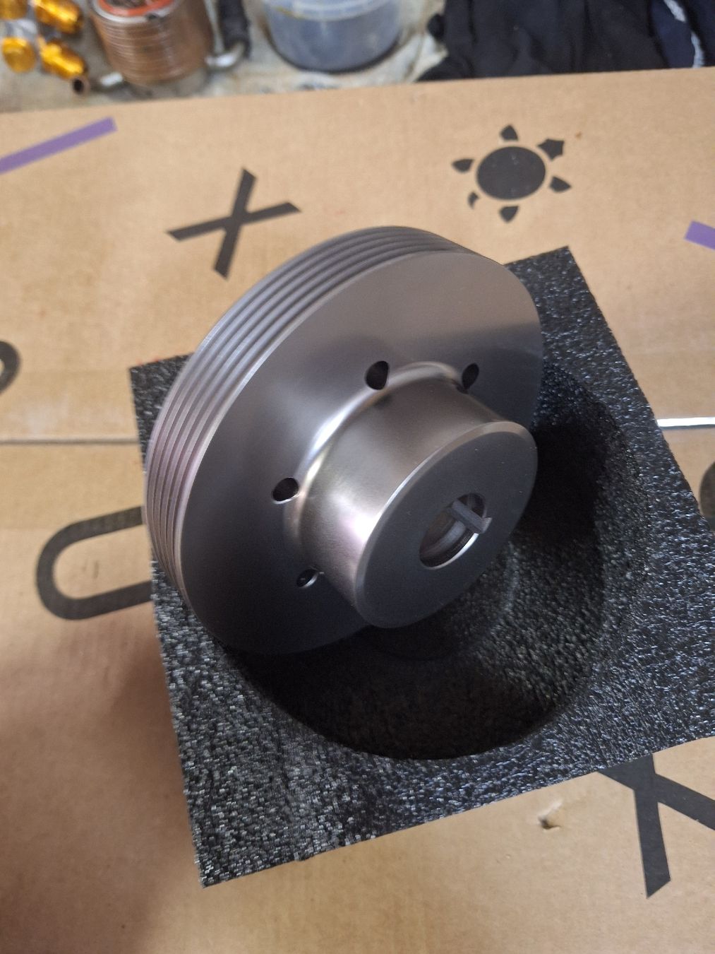 Subaru Tutti pezzi di ricambio auto: Subaru impreza crankshaft pulley AC delete – Nuovo (secondo la descrizione) da Cademario venduto da JLando 1