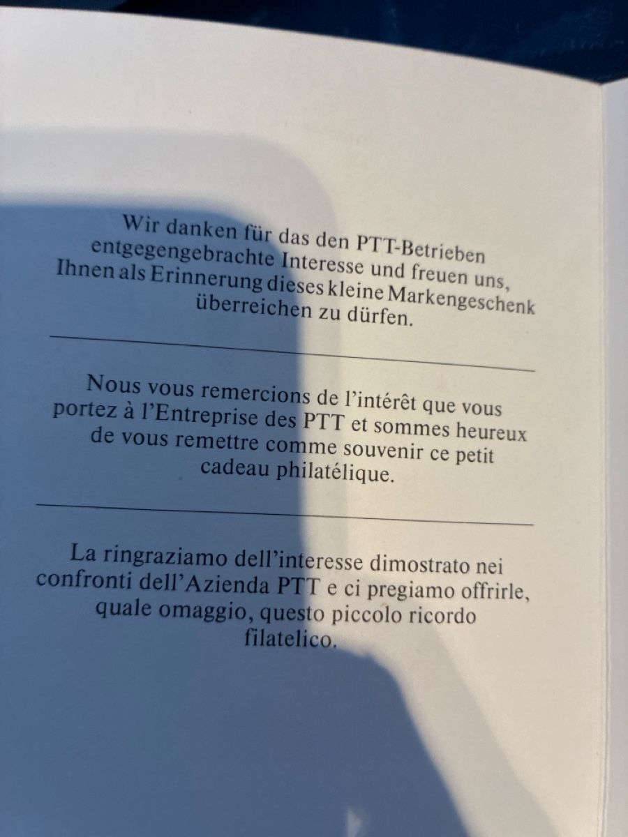 Tous les timbres: Ptt Berufe – D'occasion à Sarnen par Muenzen.-M 2