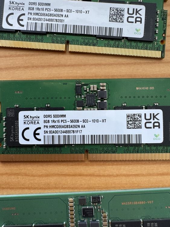 DDR5 RAM Riegel, 48Gb, Top Zustand, verschiedene Modelle! (Gebraucht ...