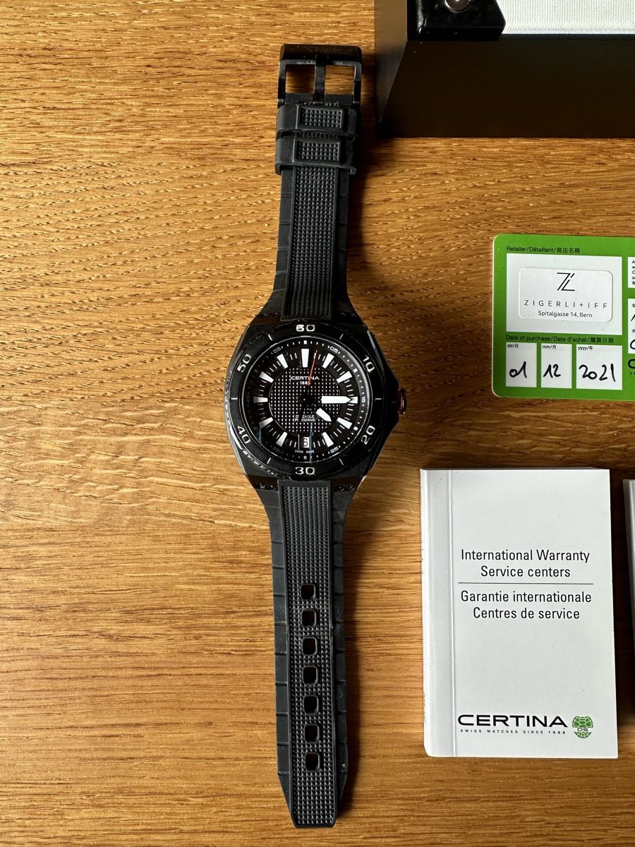 Certina Orologi: Certina DS EAGLE Precidrive, 44 mm, Stahl – Usato da Münsingen venduto da Sternsaphir64 1