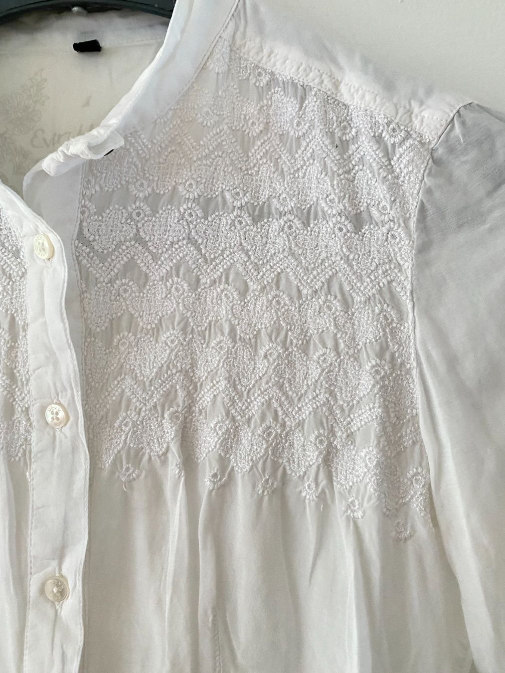 Mexx Camicette: Elegant White Blouse from Mexx – Nuovo (secondo la descrizione) da Wohlen b. Bern venduto da cookiemonster 1