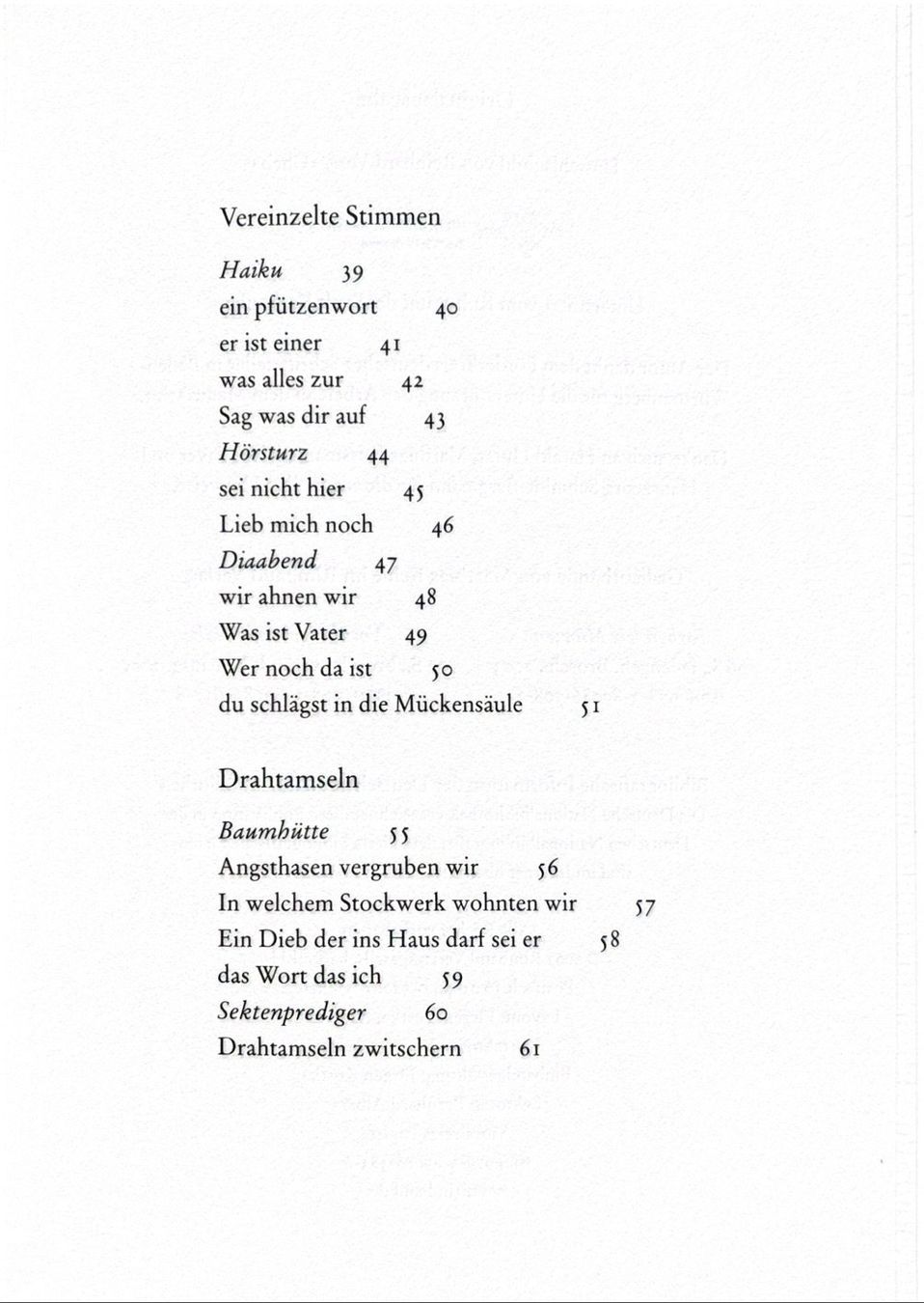 Libri: Matthias Kehle, Drahtamseln - Gedichte – Nuovo (secondo la descrizione) da Sarnen venduto da Livres 5