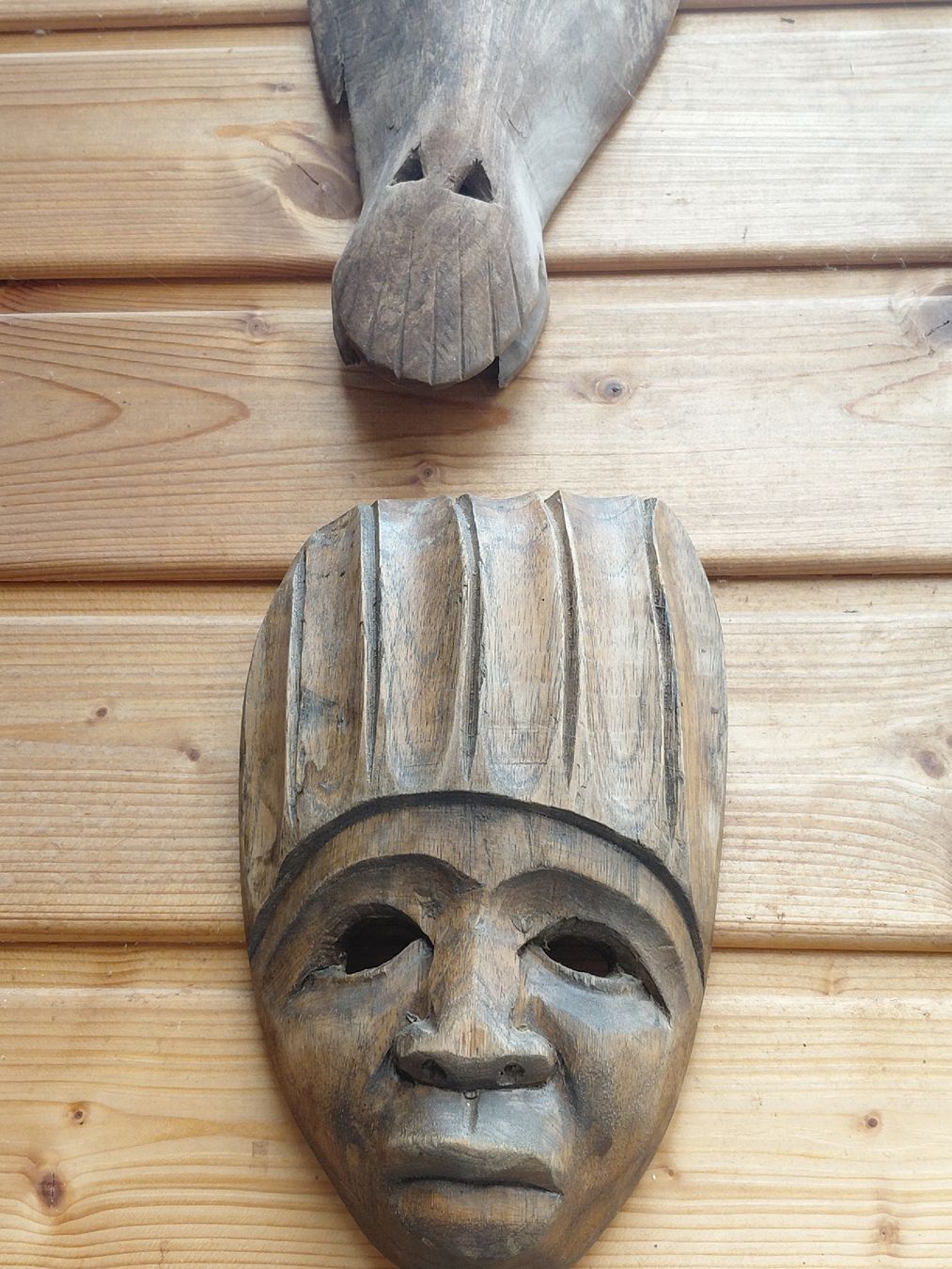 Internationale Kunst: 4 x Afrikanische Holzmasken – Gebraucht aus Ennetbühl von Marlon79 3