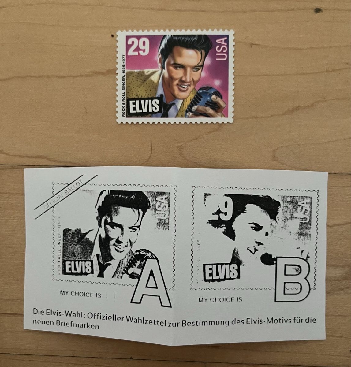 Tutti i francobolli: Elvis Presley Briefmarke – Nuovo (secondo la descrizione) da Sursee venduto da abcdxyz