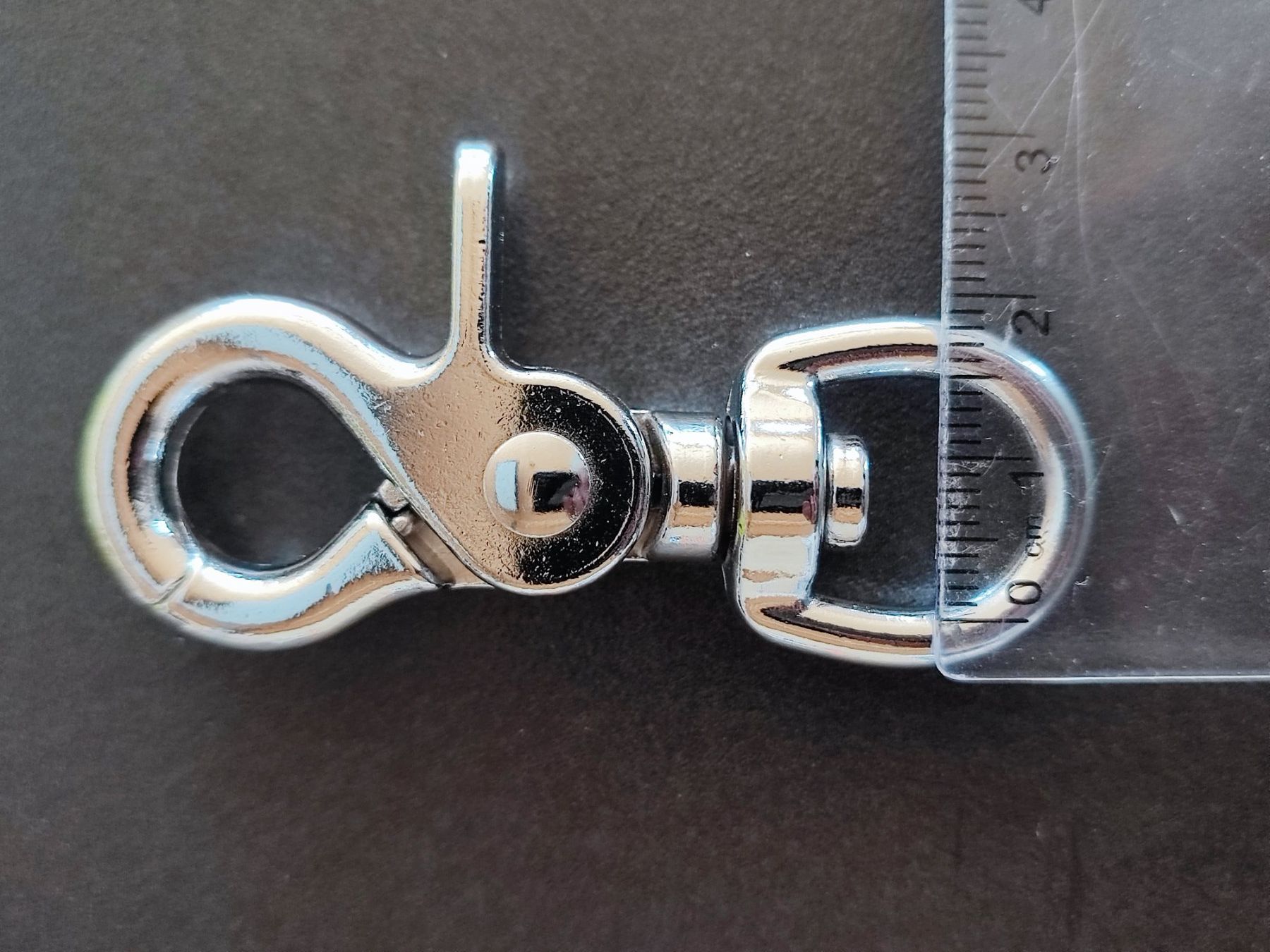 Attrezzatura da arrampicata: Scherenkarabiner silber, 61x13mm – Nuovo e nell'imballaggio originale da Spiez venduto da passion4dogs 2