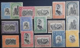 Portugal Kat. 456-471 * 1928 Kat. 100 Euro