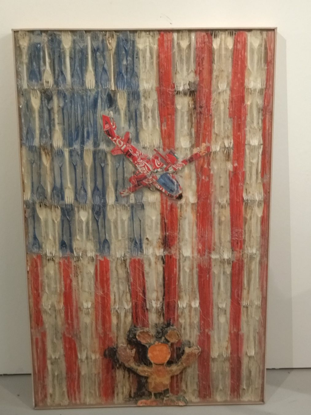 Dipinti: Pop Art Bild Micky Maus America Flagg – Usato da Zürich venduto da Top-Deal-Schweiz 1