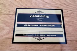 CHF 100.- Casalucis Bern Gutschein