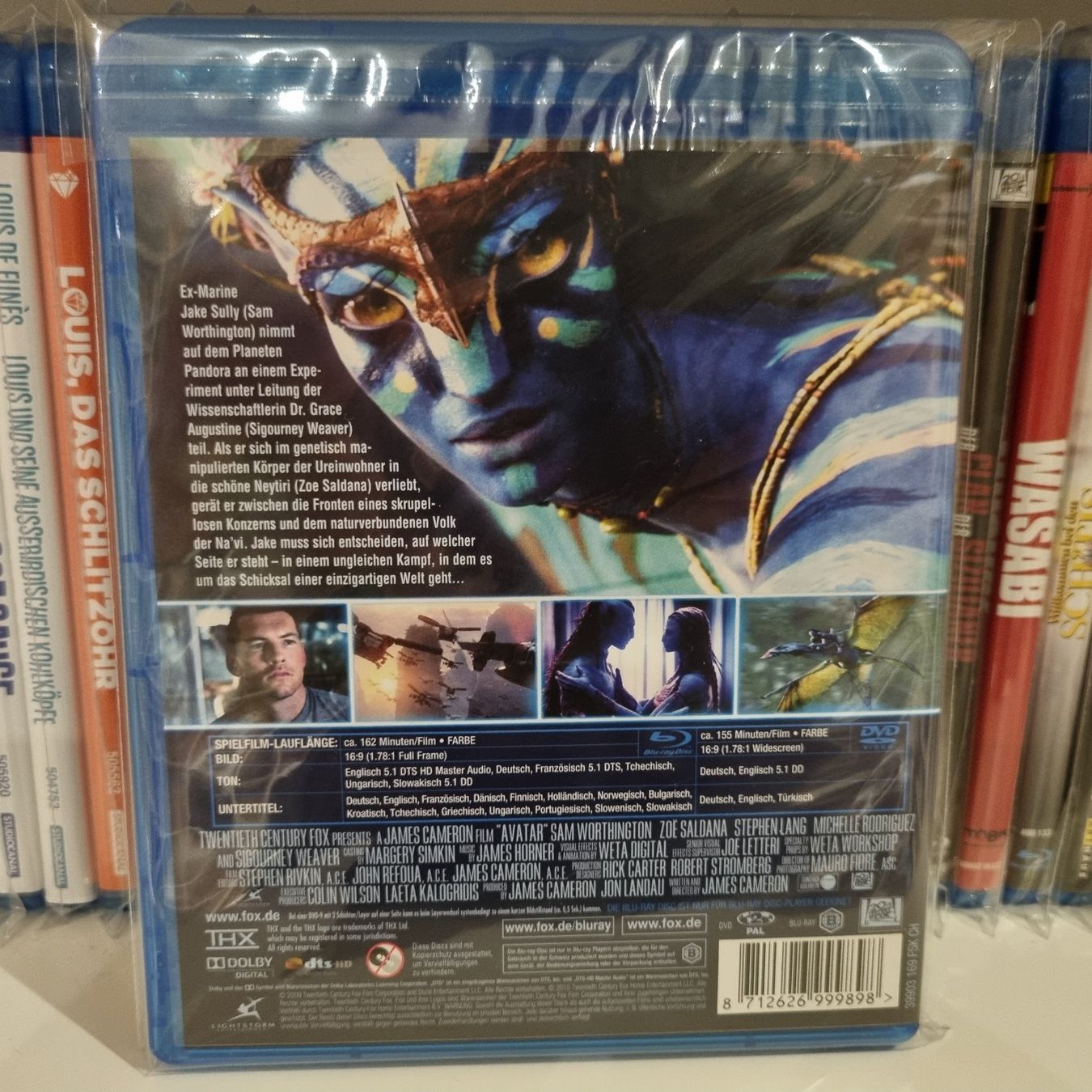 Alle DVDs: Avatar - Aufbruch nach Pandora – Gebraucht aus Bremgarten AG von Mediensammler24 1