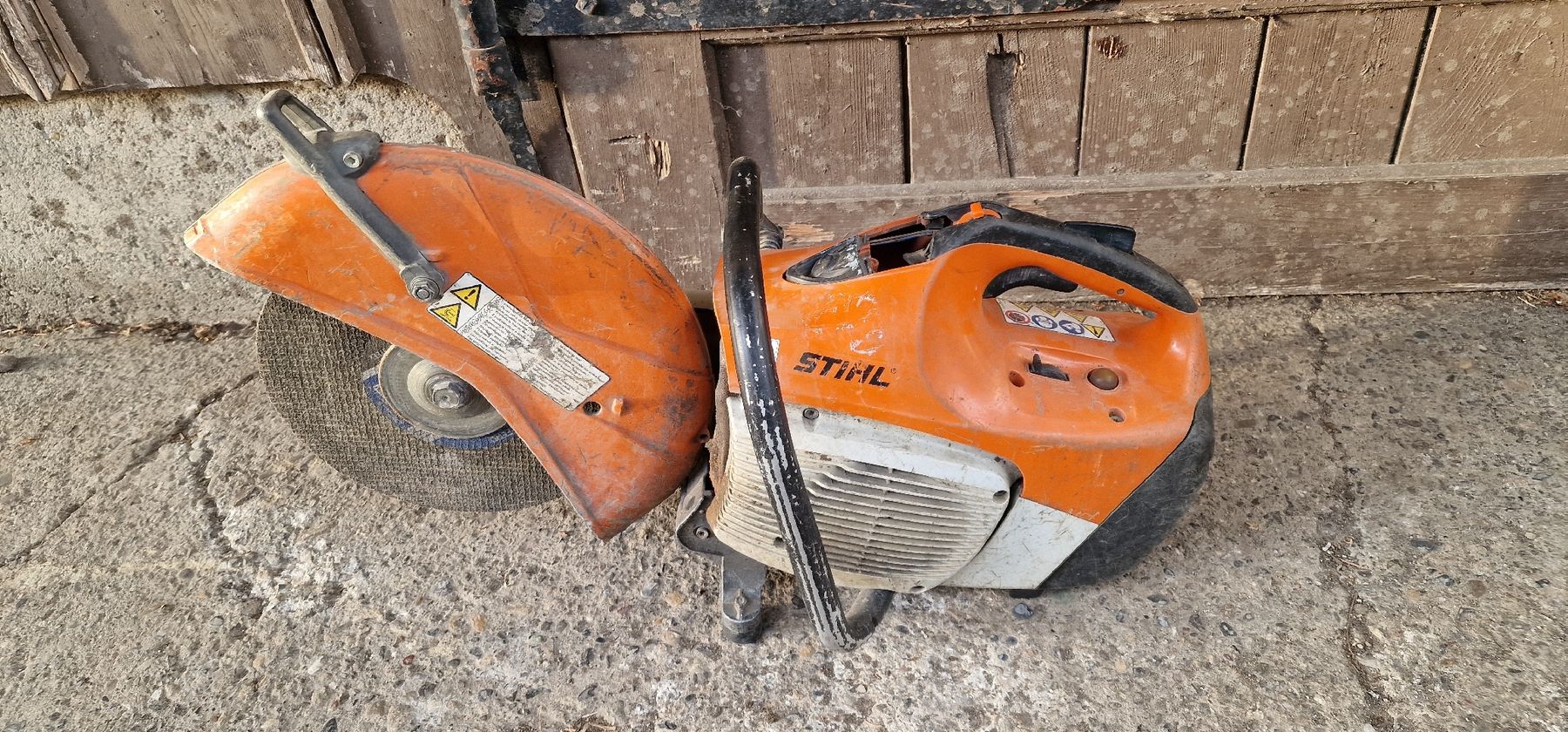 Stihl Tutte le macchine: Stihl TS420 Trennjäger – Difettoso da Tagelswangen venduto da Axel_36