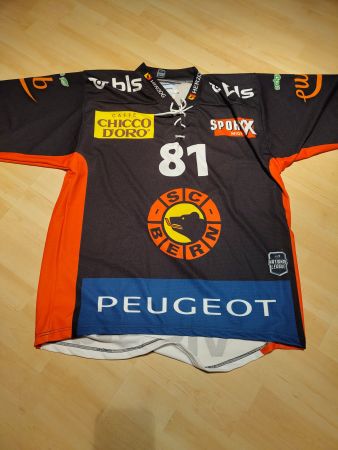 SCB Trikot 81 Rüfenacht mit Unterschrift