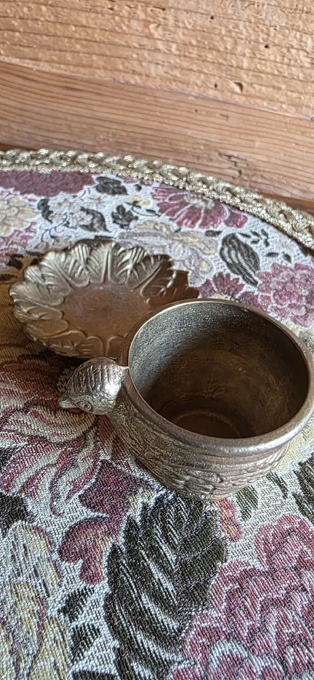 Altre Stoviglie: Vintage Eierbecher aus massivem Messing – Usato da Wolfhalden venduto da Nati-Nati 4