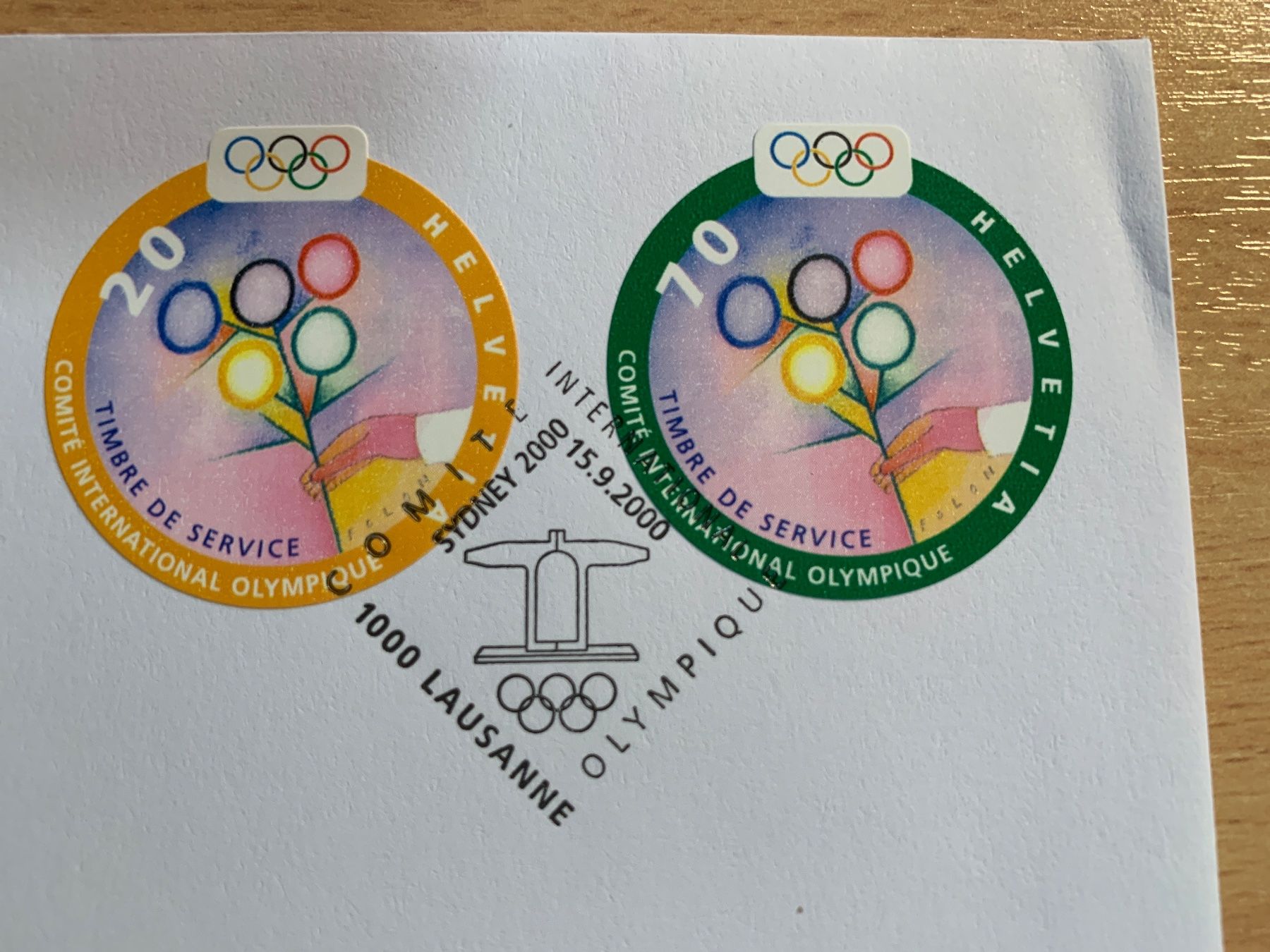 Tutti i francobolli: Olympia Sydney 2000 Briefmarken Set mit Sonderstempel – Usato da Ibach venduto da lisch3 1