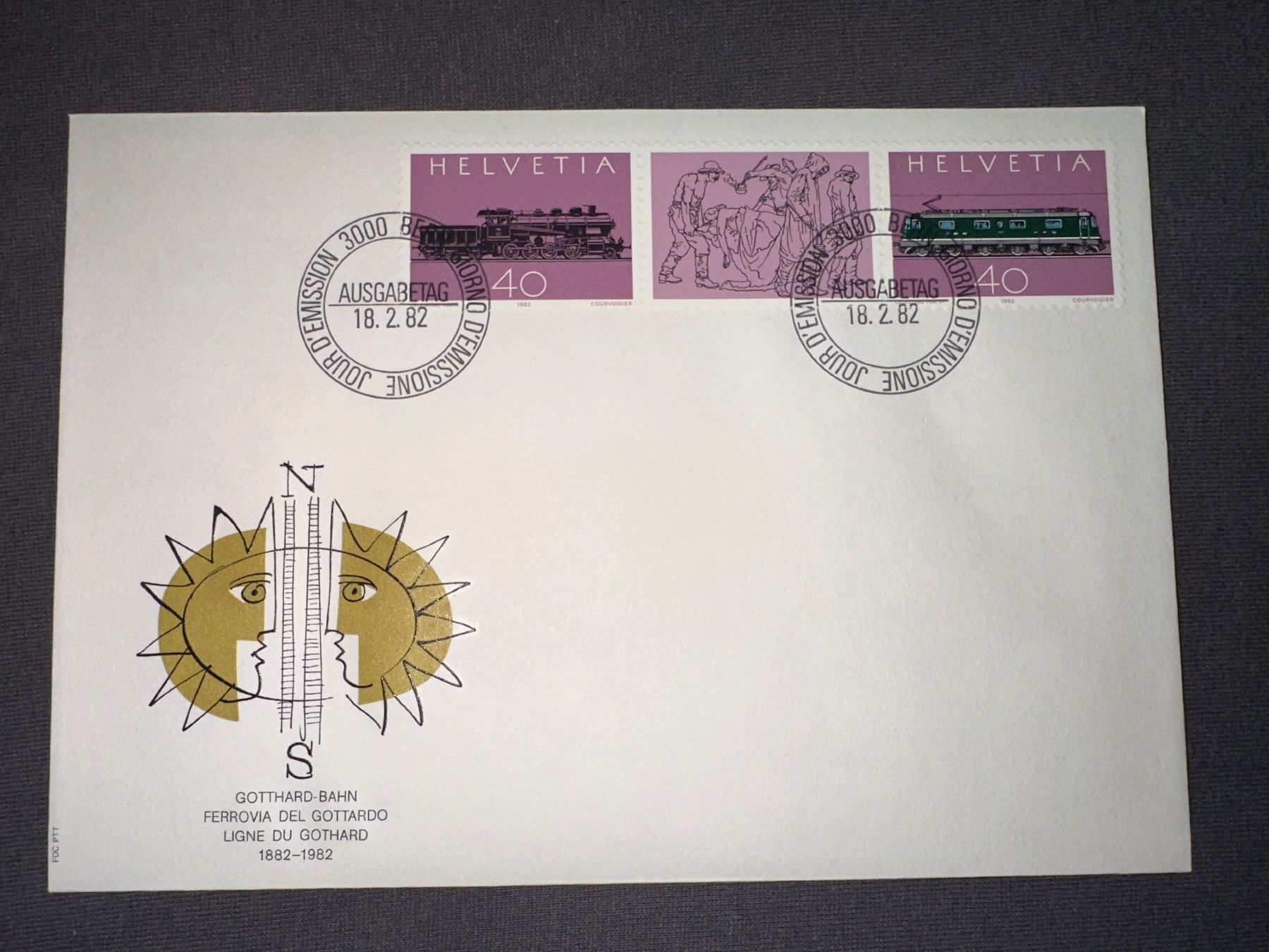 Tutti i francobolli: 1982 FDC Ersttagumschlag – Usato da Stettfurt venduto da 2442