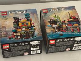 LEGO Ninjago Micro City Gardens  40705 & 40706 - Neu!
