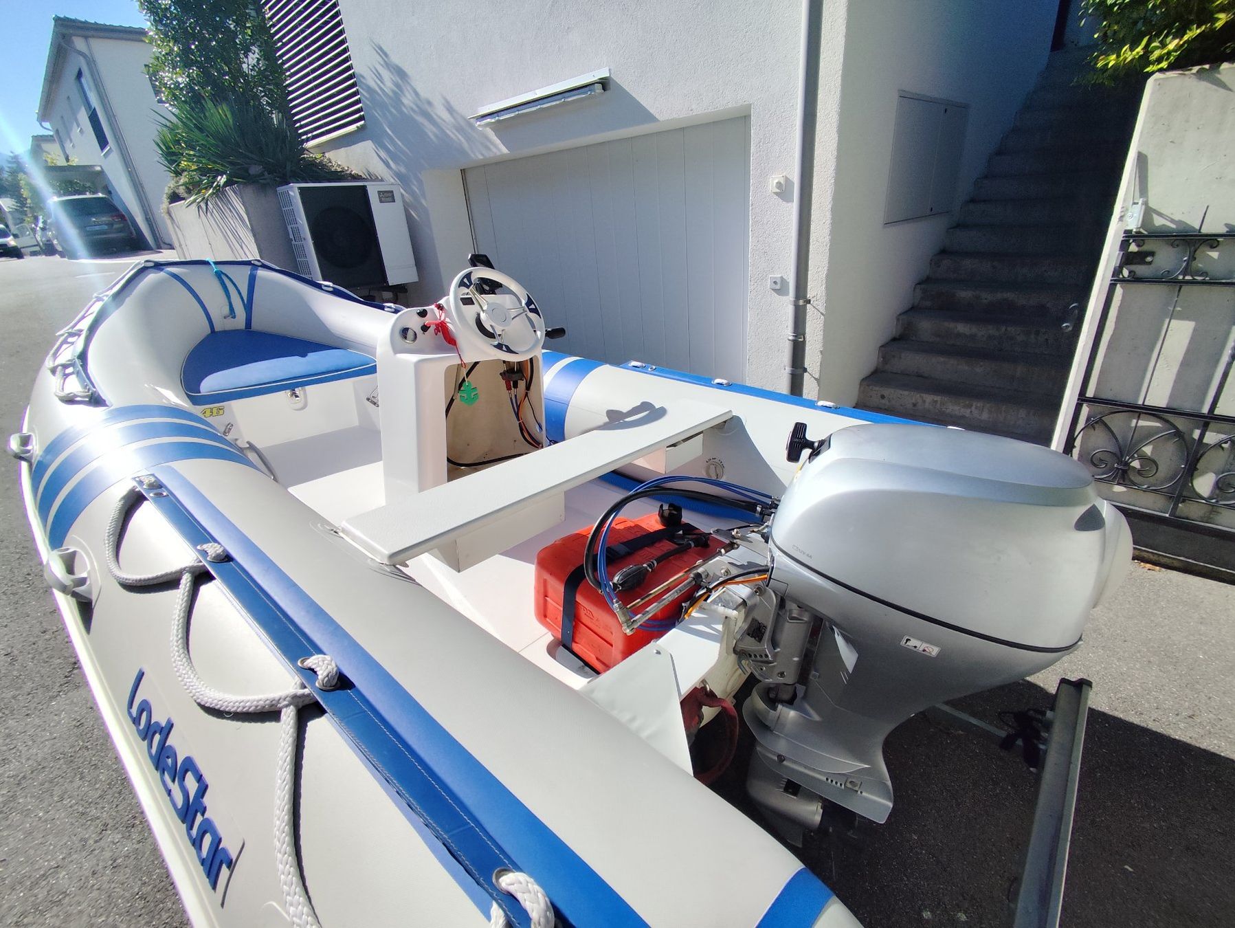Lodestar Barche: Top gepflegtes Schlauchboot mit Steuerstand – Usato da Bad Ragaz venduto da manu.ko 5
