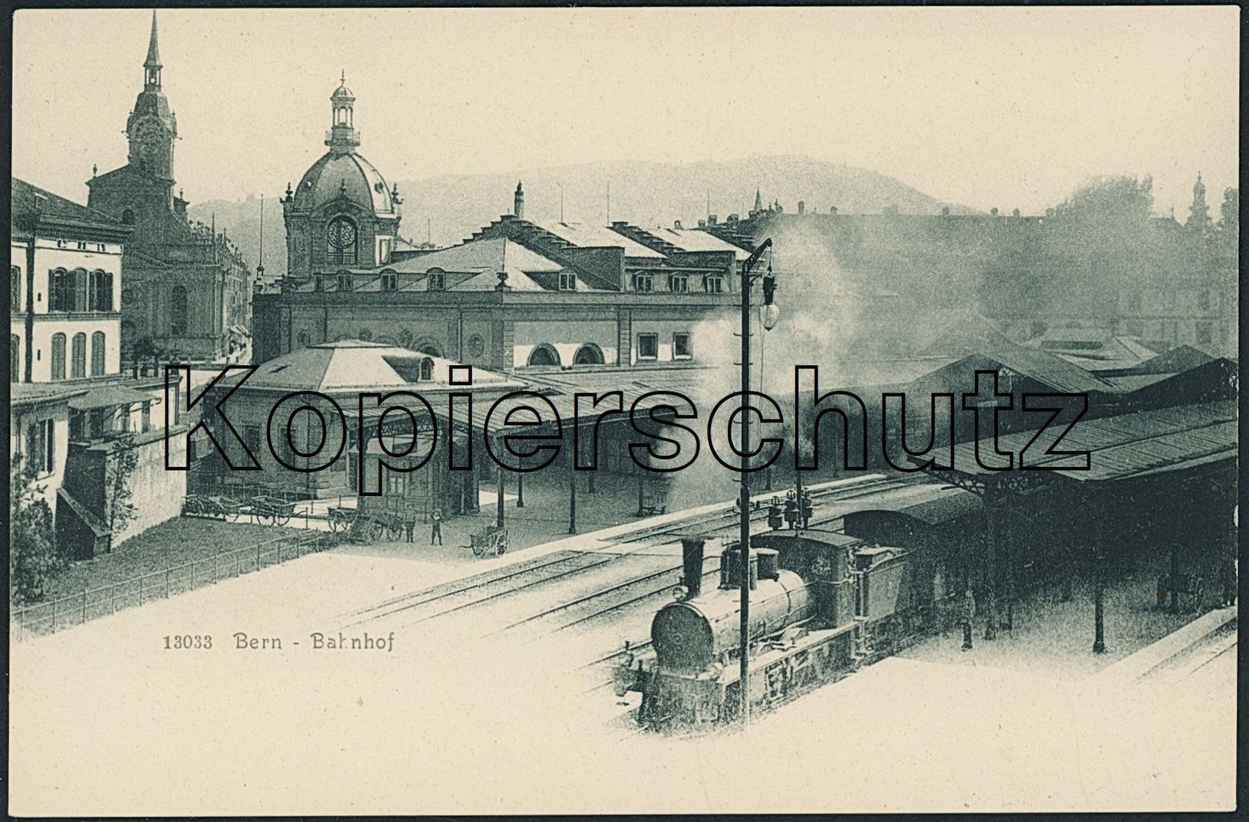 Cartoline postali: BES - Bern - Bahnhof - Bahn – Nuovo (secondo la descrizione) da Schindellegi venduto da leecollect