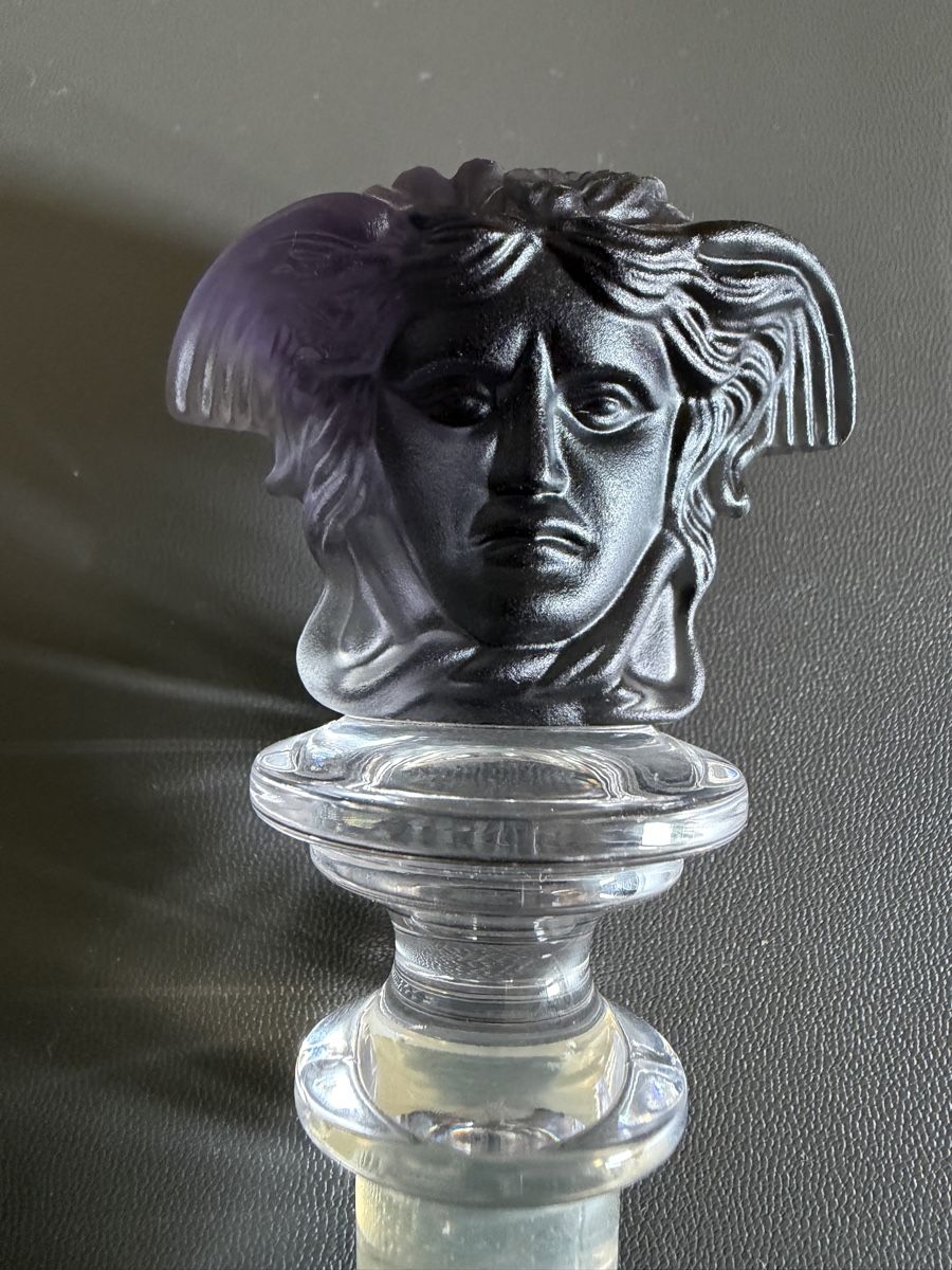 Versace Gläser: Versace Medusa Glas-Flaschenverschluss – Neu (gemäss Beschreibung) aus Luzern von lang30 1