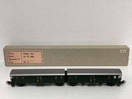 Rarität Kleinserie (Ruco?) Wagen Typ : D2-D2 SBB H0 DC