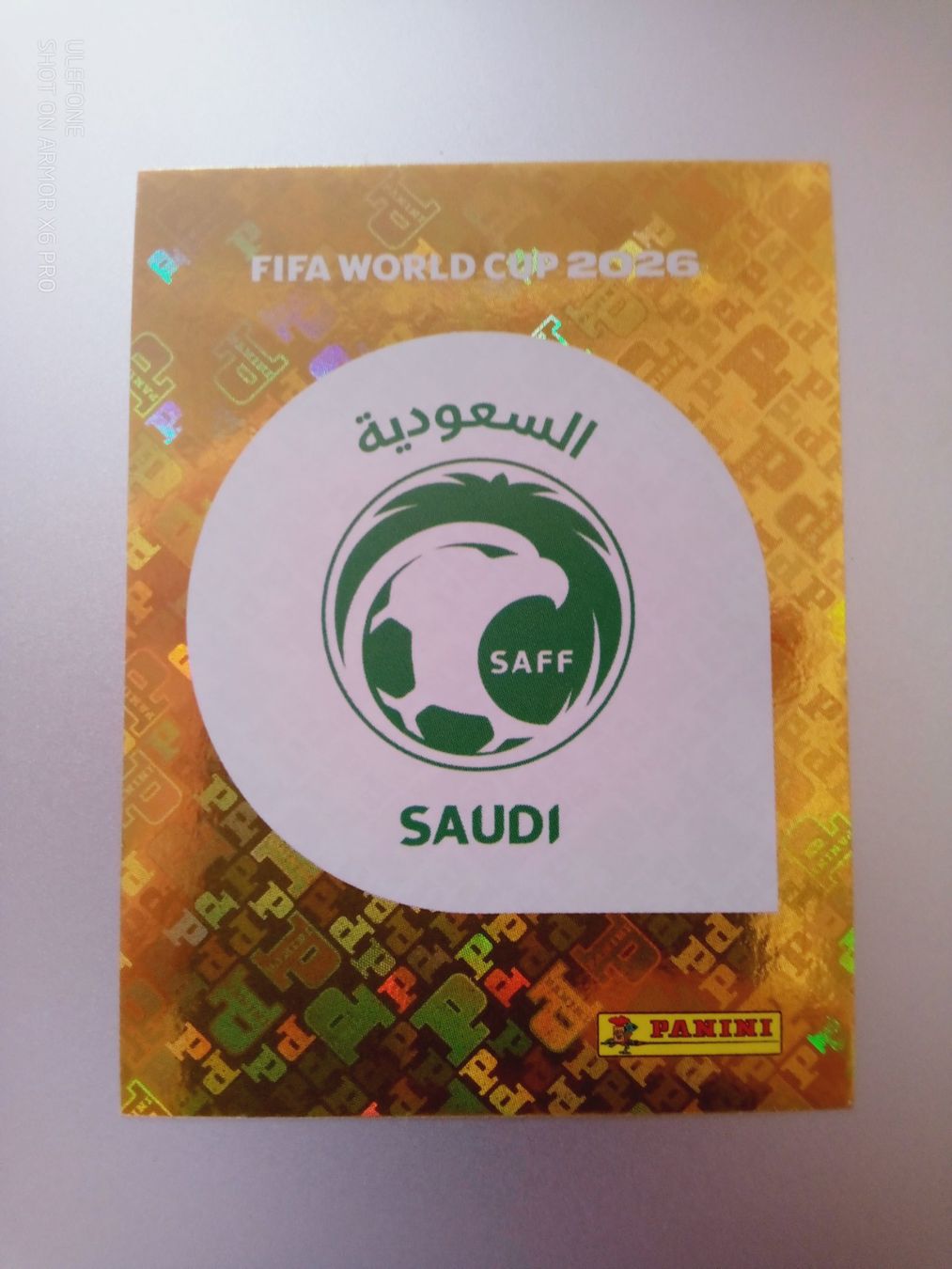 Panini Cartes à collectionner: FIFA World Cup 2026 Panini Sticker SAUDI KSA 1 – D'occasion à Volketswil par Stf801210