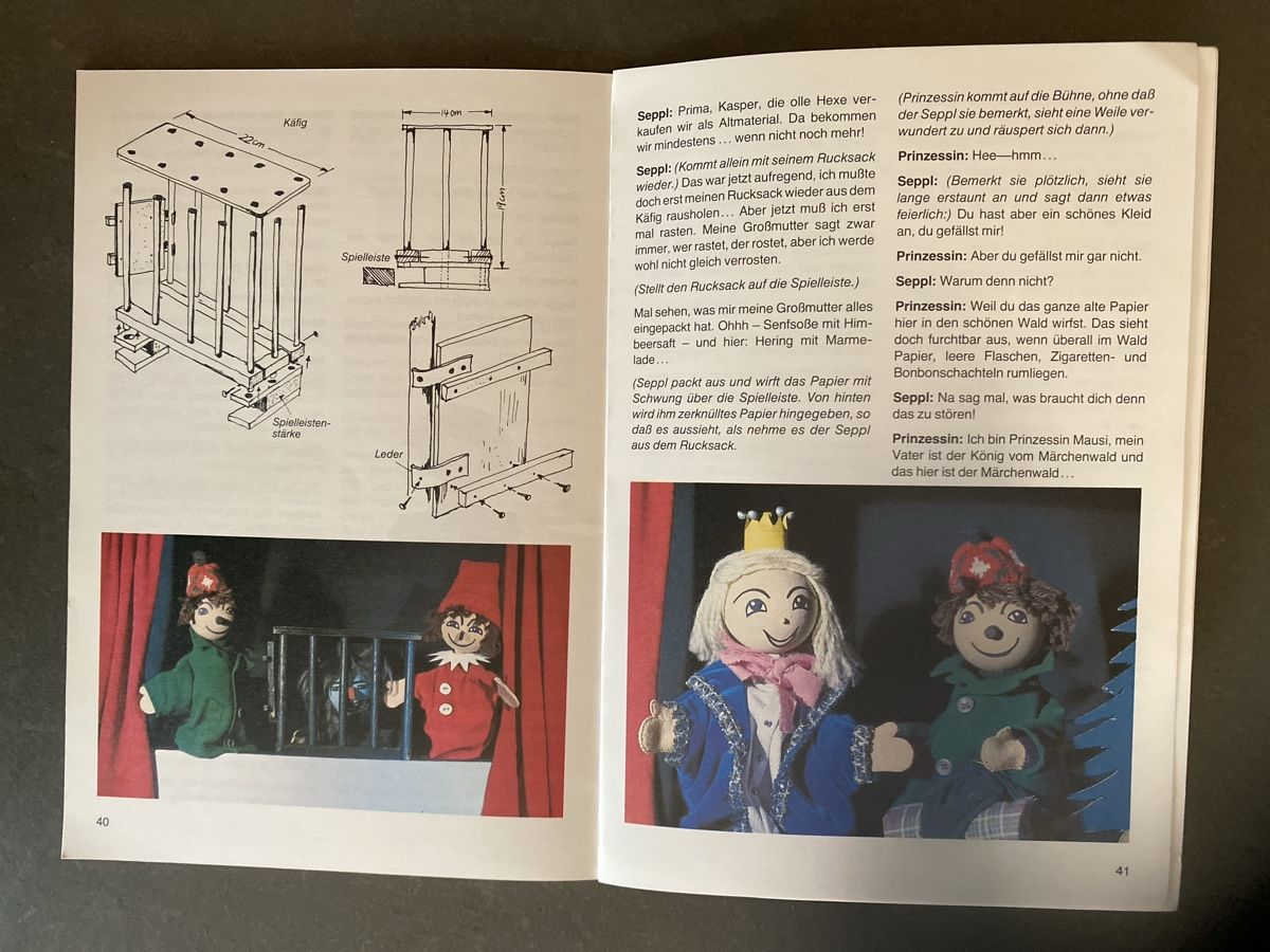 Libri: Heft: Kaspertheater spielen – Usato da Dallenwil venduto da kavogt6 2