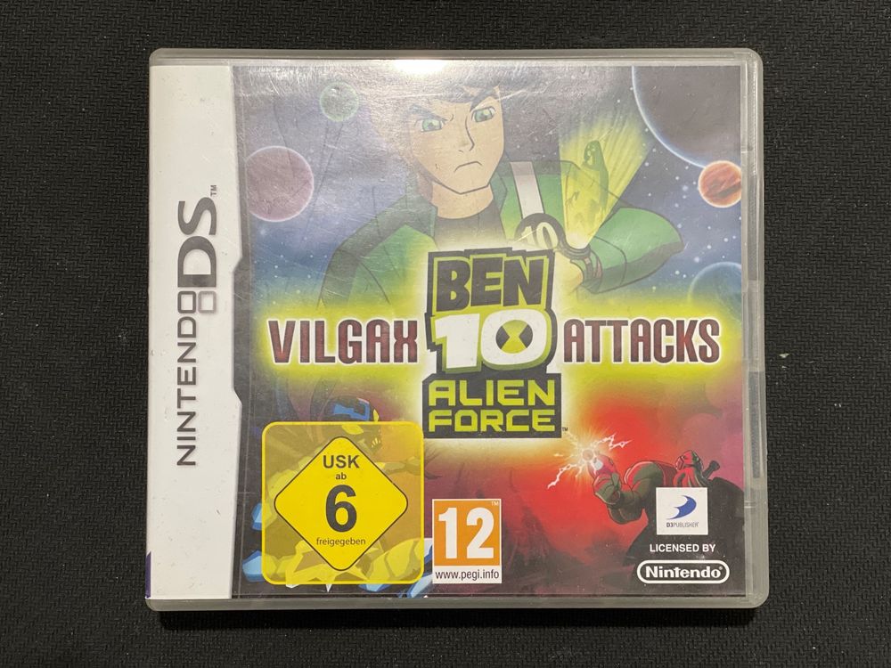 Nitendo Ds Ben 10 Vilgax Attacks | Kaufen auf Ricardo
