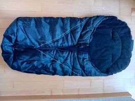 Fusssack schwarz, gebraucht
