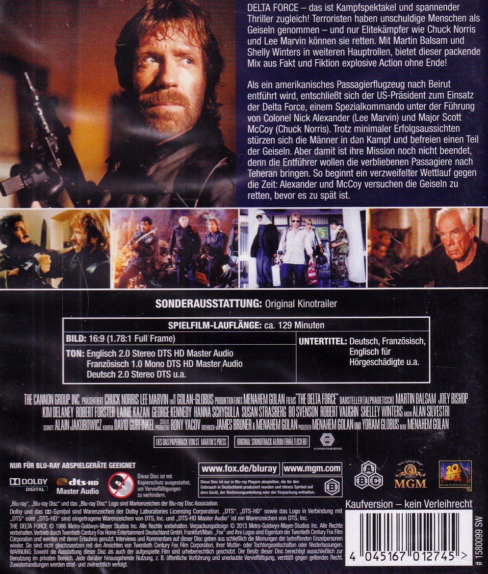 Alle DVDs: Delta Force [Blu-ray] – Neu und originalverpackt aus Reckingen VS von Melando 2