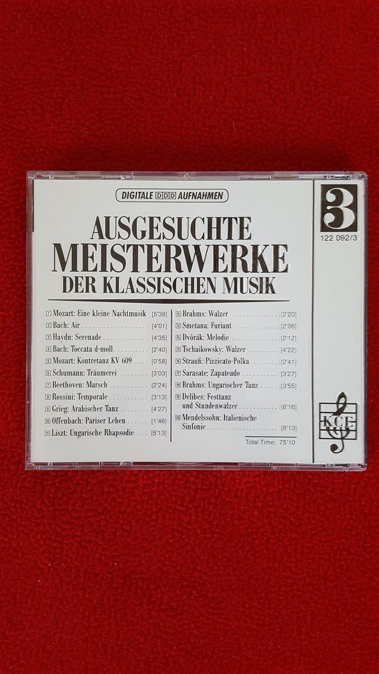 CD: Meisterwerke der klassischen Musik – Usato da Winterberg ZH venduto da Gemini63 4