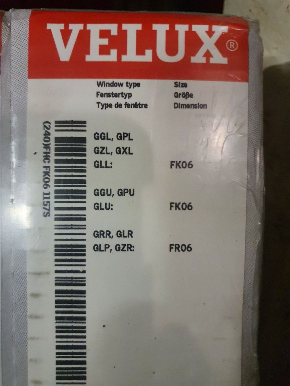 Velux Marquises: Store intérieur velux – Neuf avec emballage d'origine à Gumefens par flagada12