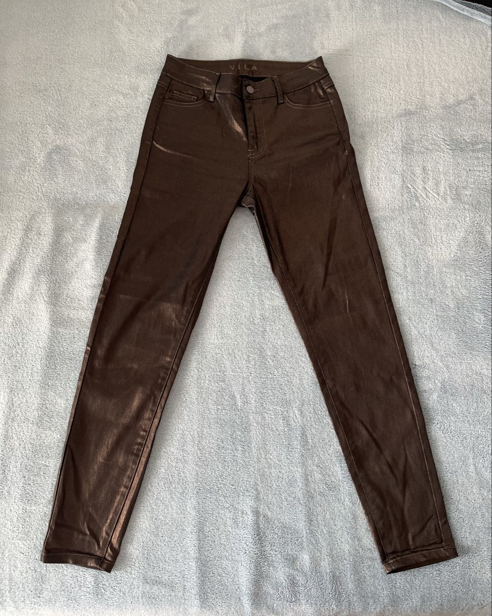 Jeans: Shiny Brown VILA Pants - Perfect for Fall! – Neu (gemäss Beschreibung) aus Gümligen von caron__