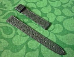 Vintage BULOVA Accutron Uhren-Armband Leder 17mm
