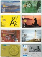 8 Telefonkarten Griechenland