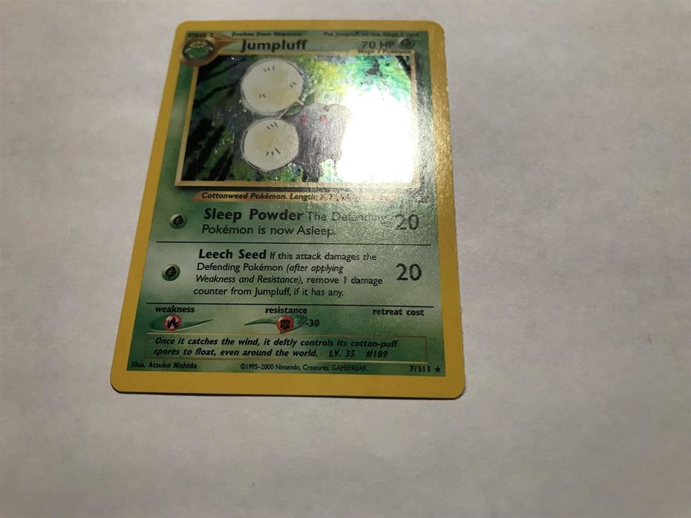 Pokémon Carte collezionabili: Jumpluff holo Neo Genesis – Usato da Hagendorn venduto da Pokecollectorch 3