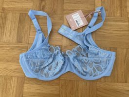 Panache Balcony BH Allure blau Grösse 75D neu mit Etikett