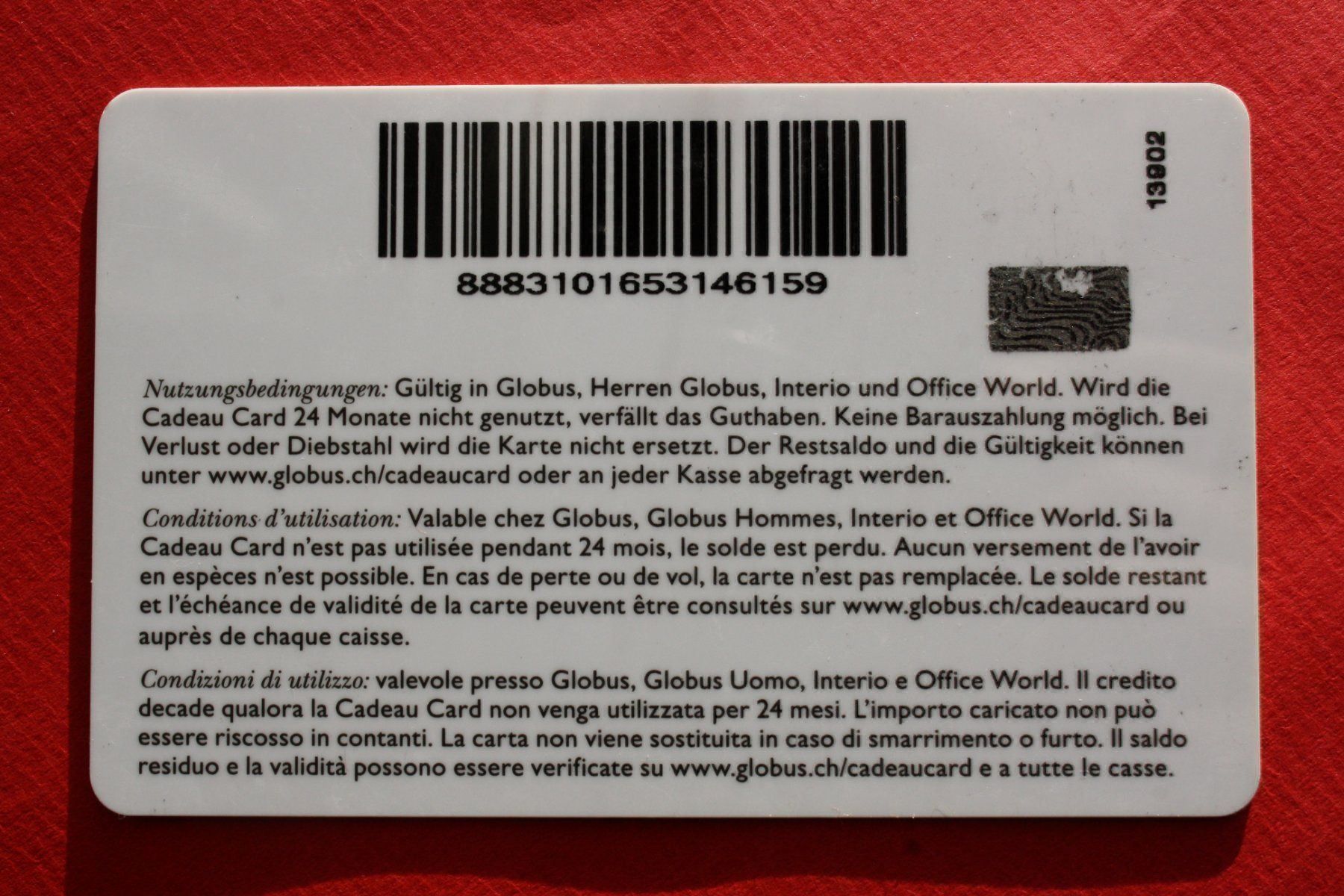 Cartoline: geschenkkarte – Usato da Laupen BE venduto da Gufi57 1