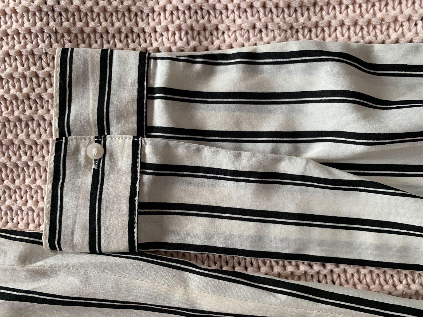 Camicette: Chemise blanche à rayures noires – Nuovo (secondo la descrizione) da Montreux venduto da iizaa811 1