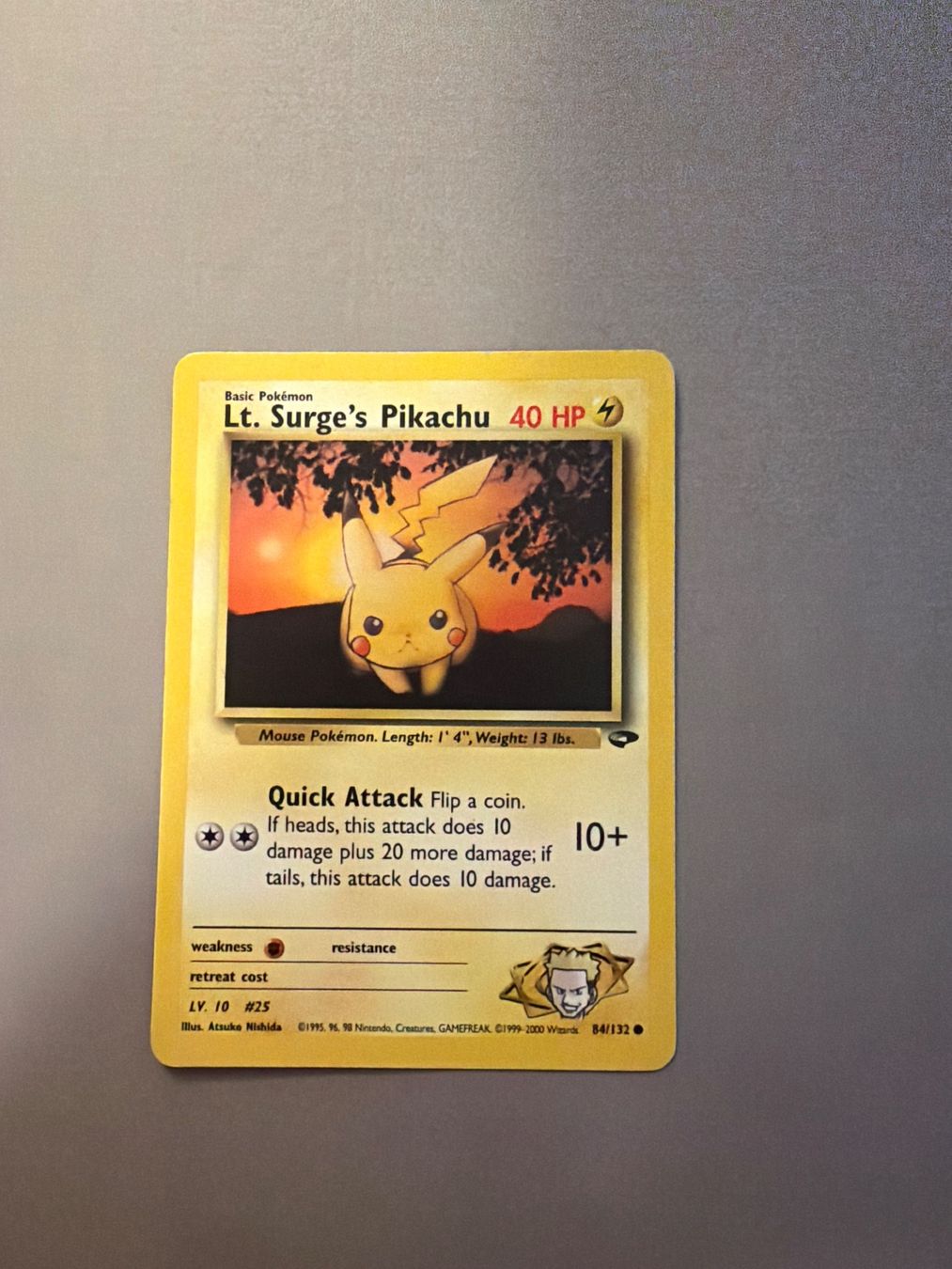 Pokémon Carte collezionabili: Major Bobs Pikachu - Gym Challenge – Usato da Kehrsatz venduto da Riyouu