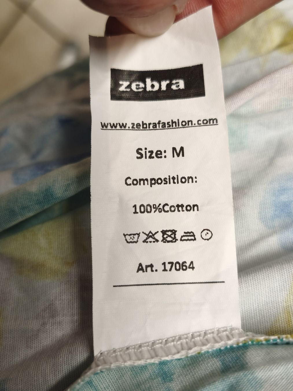 Zebra Vestiti: Zebra Sommerkleid Blumenmuster Grösse M 100% Baumwolle – Nuovo (secondo la descrizione) da Emmetten venduto da SecondhandSiska 4