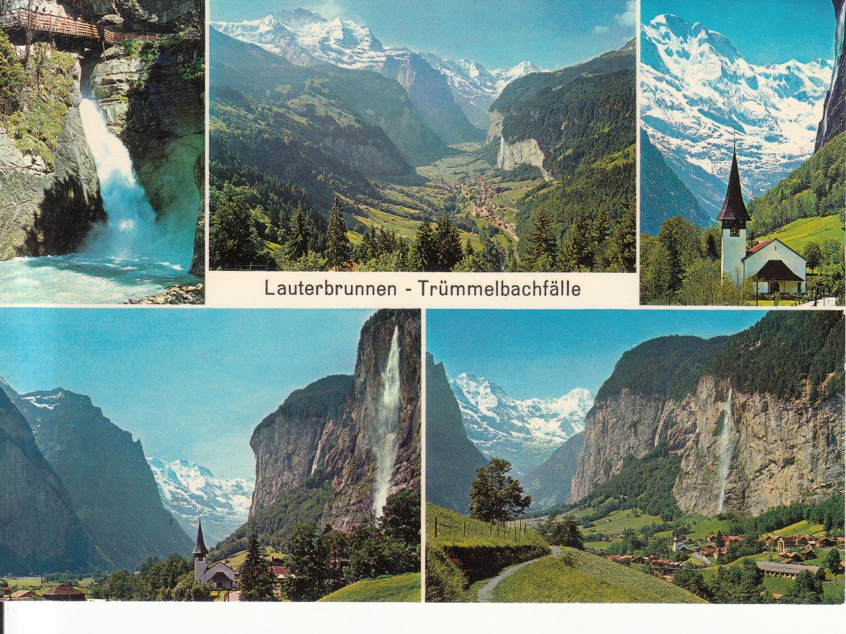 Cartoline postali: Lauterbrunnen ca. 1970 – Usato da Bürglen TG venduto da StampGraf