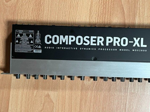 Behringer Strumenti musicali: Behringer MDX2600 V2 Composer PRO-XL – Nuovo e nell'imballaggio originale da Vicques venduto da D2r2 1