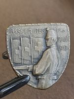 Antik Abzeichen Militär Basel 22.IV.1917