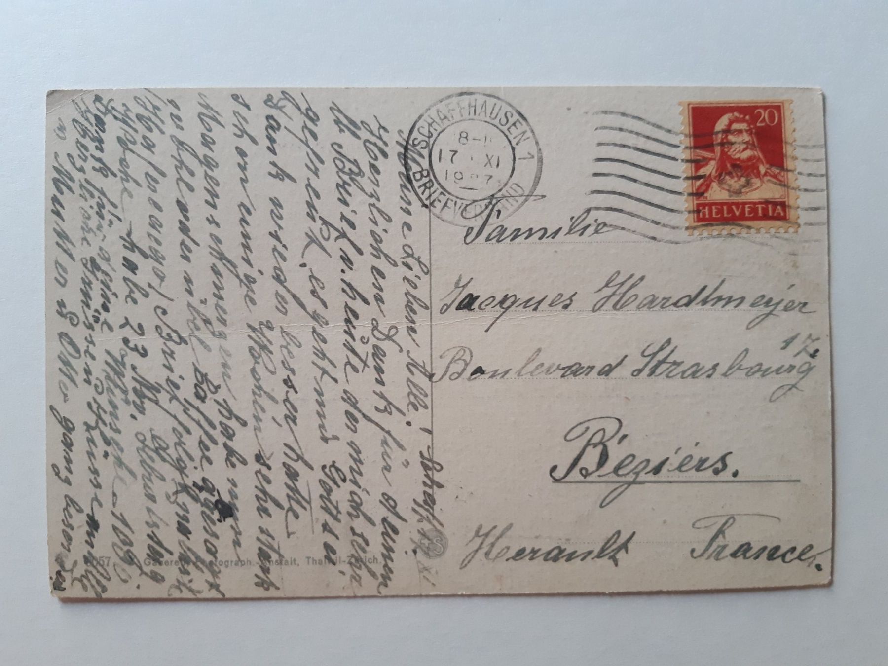 Cartoline postali: Rütli, telautographed stamp, postcard – Usato da Verscio venduto da giamma1985 1