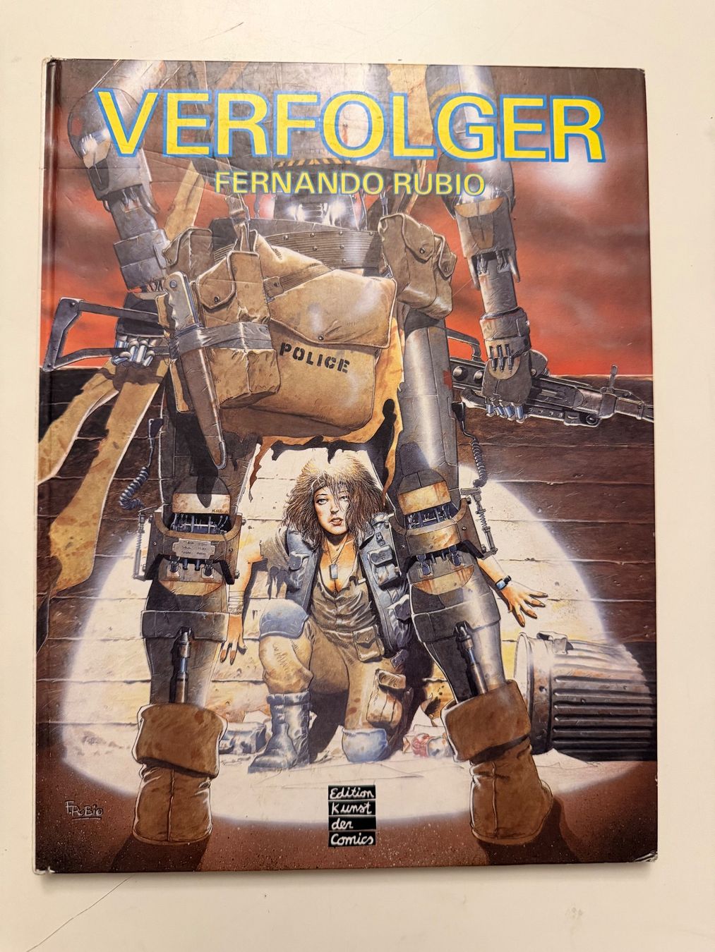 Comics: VERFOLGER - FERNANDO RUBIO - EDITION KUNST DER COMICS – Gebraucht aus Münsingen von Ganjam