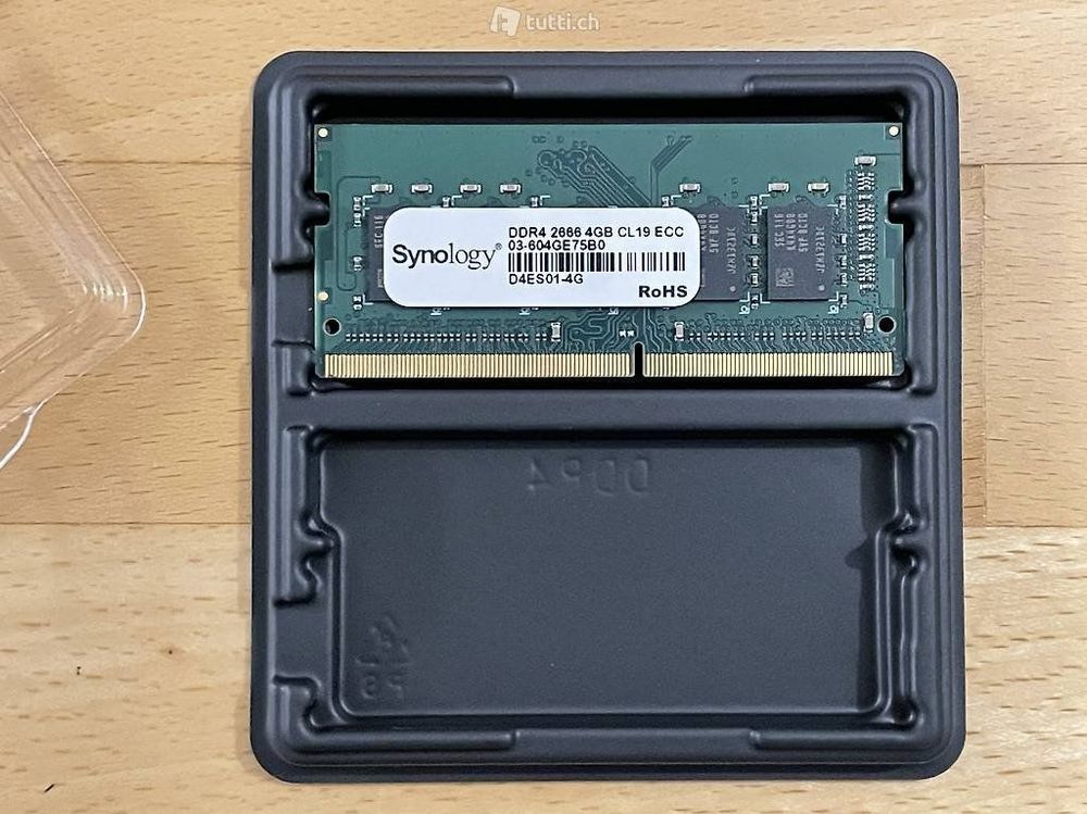 D4ES04-4G Memory Module Synology 4GB DDR4 ECC SODIMM Memory Module