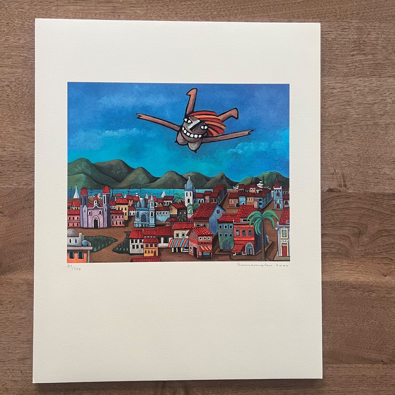 Grafica & Litografie: Timmermahn Lithographie 2000 91/170 – Usato da Bern venduto da Arteed