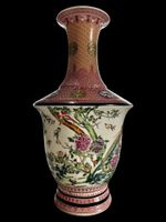 Vase décoratif chinois grand format, 65 cm