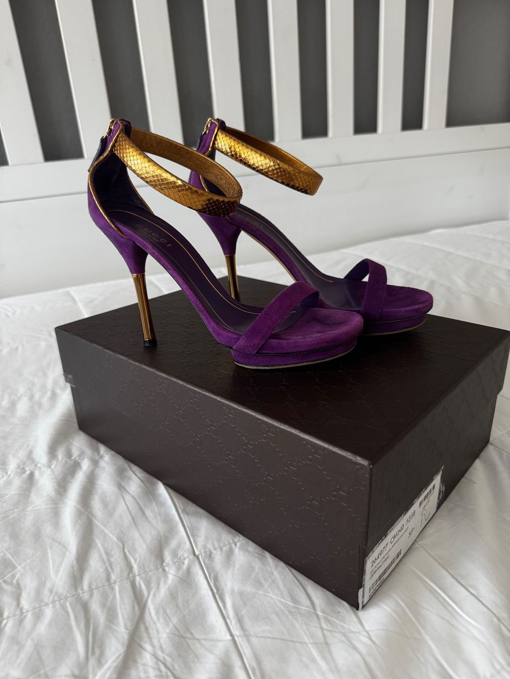 Gucci Scarpe da uomo: Gucci Kelis ankle-strap sandals | Size 35,5 – Usato da Binningen venduto da manap 7