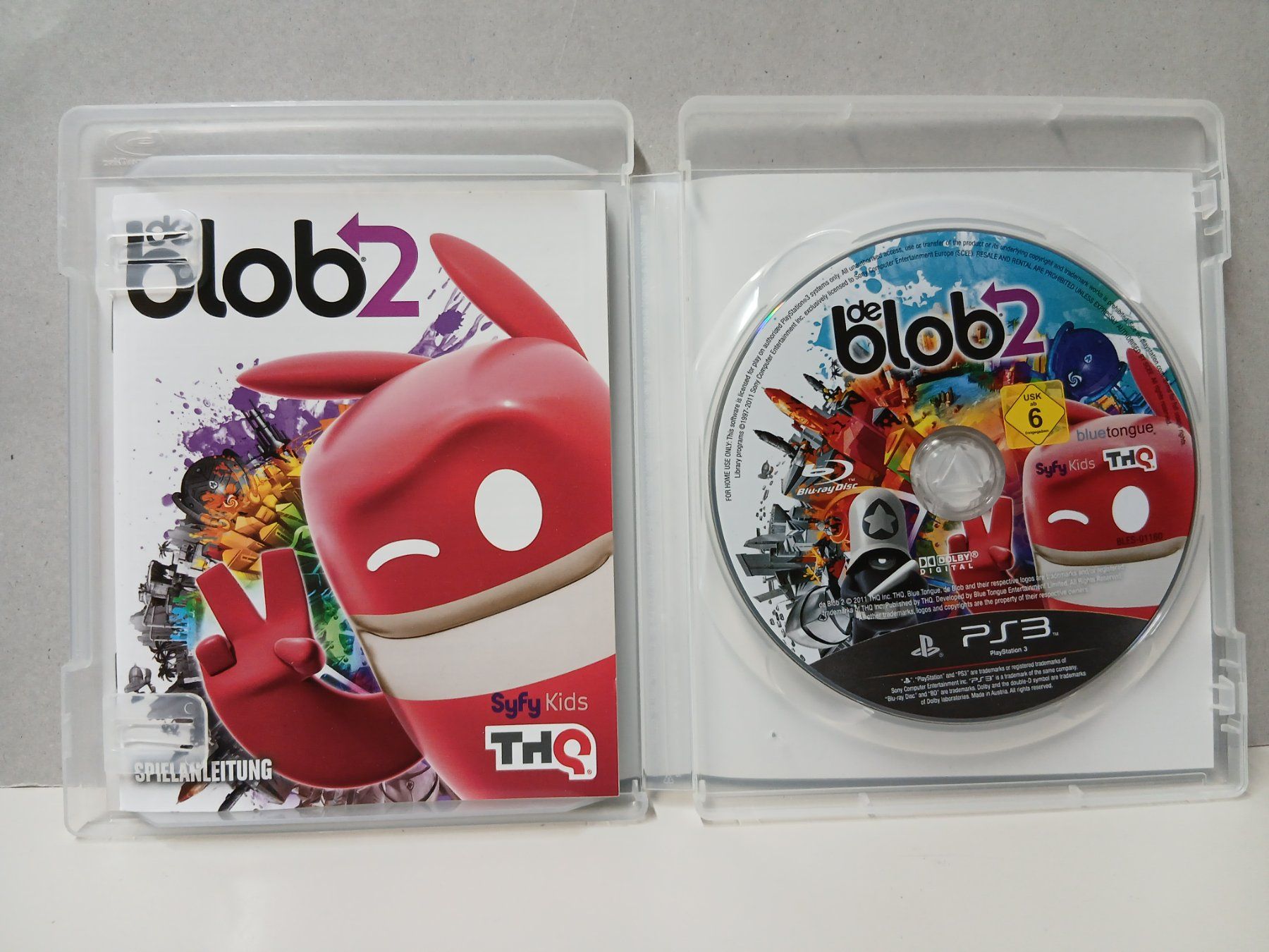 Sony Giochi: De Blob 2 farbenfrohe Abenteuer Move   PS3 – Usato da Schüpfheim venduto da Games_Spielkonsolen 1